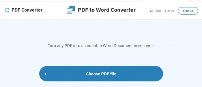 how to convert a pdf to word_PDF Converter
